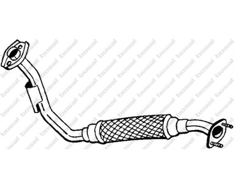 Tuyau d'échappement 789-519 Bosal