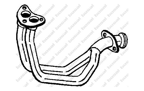 Tuyau d'échappement 789-785 Bosal, Image 2