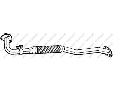 Tuyau d'échappement 801-157 Bosal