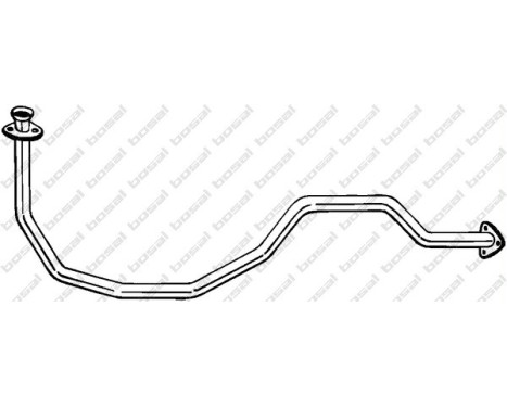 Tuyau d'échappement 810-344 Bosal