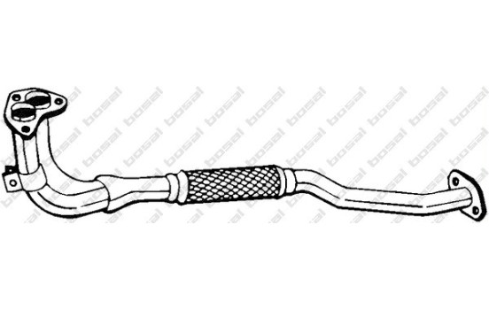 Tuyau d'échappement 813-305 Bosal