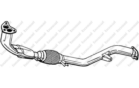 Tuyau d'échappement 823-125 Bosal, Image 2