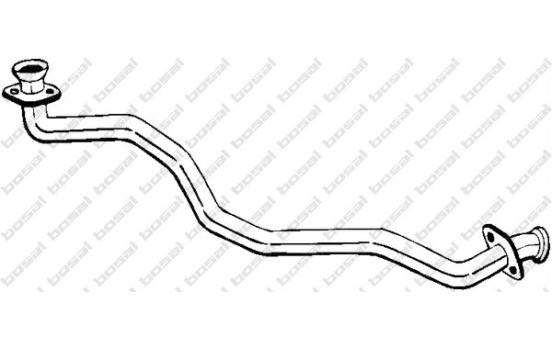 Tuyau d'échappement 832-733 Bosal