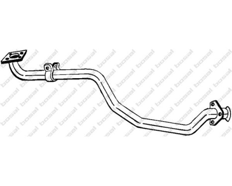 Tuyau d'échappement 832-943 Bosal