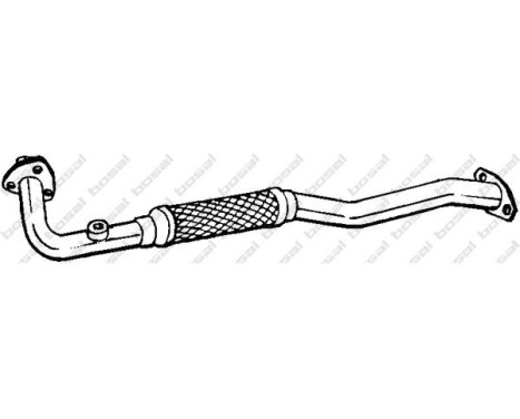 Tuyau d'échappement 833-157 Bosal