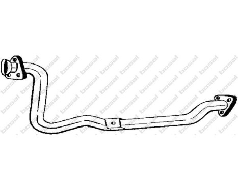 Tuyau d'échappement 833-947 Bosal