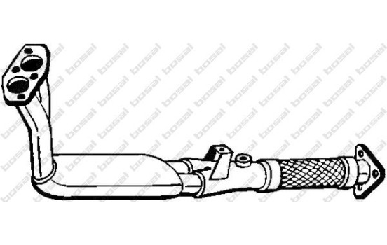 Tuyau d'échappement 835-277 Bosal, Image 2
