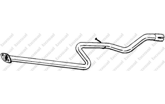 Tuyau d'échappement 836-047 Bosal, Image 2