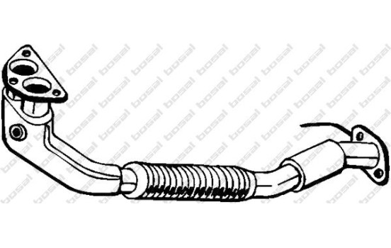 Tuyau d'échappement 836-273 Bosal, Image 2