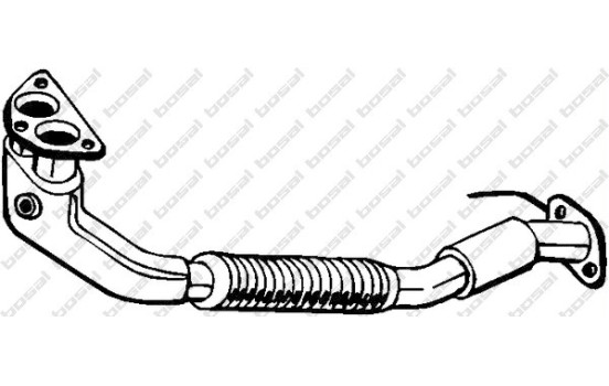 Tuyau d'échappement 836-273 Bosal