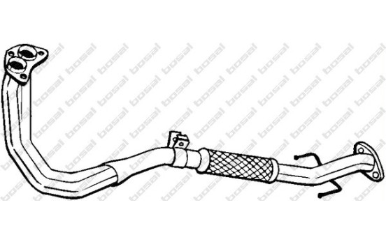 Tuyau d'échappement 836-803 Bosal