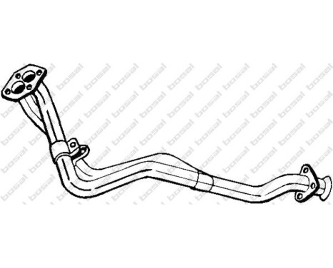 Tuyau d'échappement 838-969 Bosal
