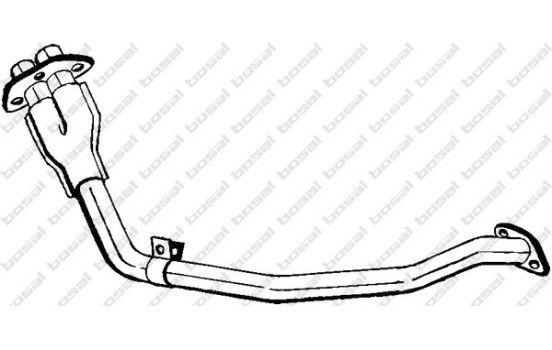 Tuyau d'échappement 855-309 Bosal