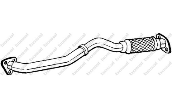 Tuyau d'échappement 878-173 Bosal, Image 2