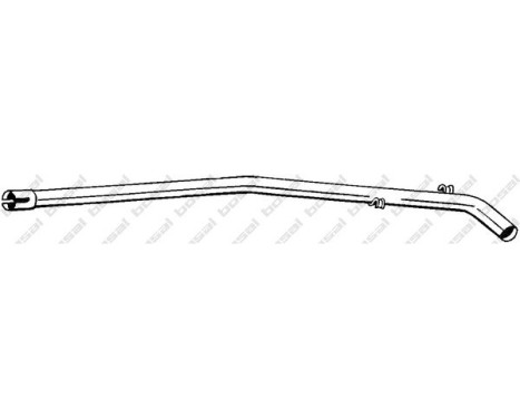 Tuyau d'échappement 881-959 Bosal