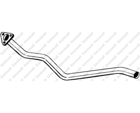 Tuyau d'échappement 885-957 Bosal
