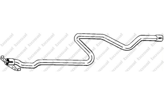 Tuyau d'échappement 886-021 Bosal