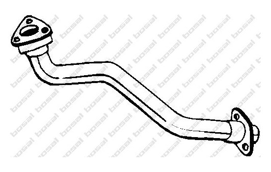 Tuyau d'échappement 886-067 Bosal, Image 2