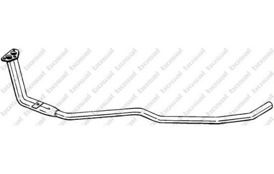 Tuyau d'échappement 926-899 Bosal