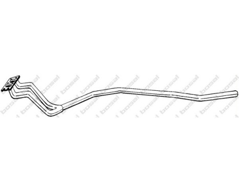 Tuyau d'échappement 927-731 Bosal