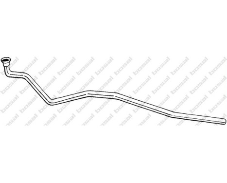 Tuyau d'échappement 927-749 Bosal