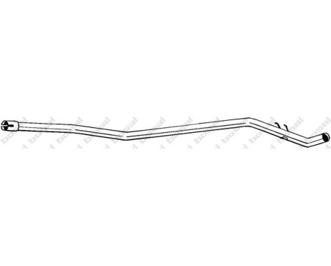 Tuyau d'échappement 936-097 Bosal