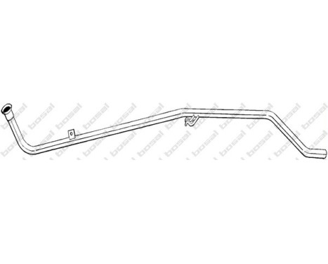 Tuyau d'échappement 980-881 Bosal