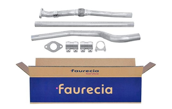 Tuyau d'échappement - Kit Easy2Fit - Set avec pièces de montage