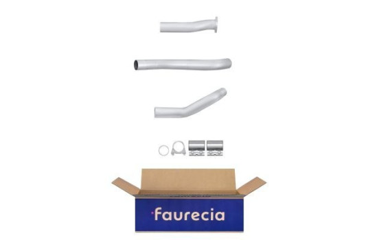Tuyau d'échappement - Kit Easy2Fit - Set avec pièces de montage
