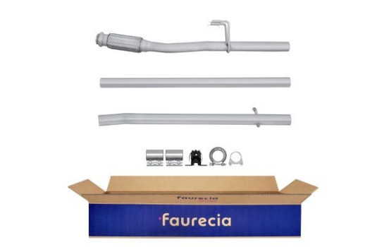 Tuyau d'échappement - Kit Easy2Fit - Set avec pièces de montage
