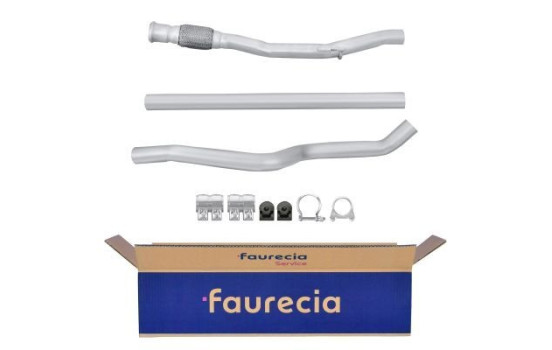 Tuyau d'échappement - Kit Easy2Fit - Set avec pièces de montage