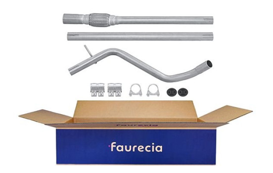 Tuyau d'échappement - Kit Easy2Fit - Set avec pièces de montage