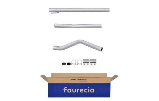 Tuyau d'échappement - Kit Easy2Fit - Set avec pièces de montage