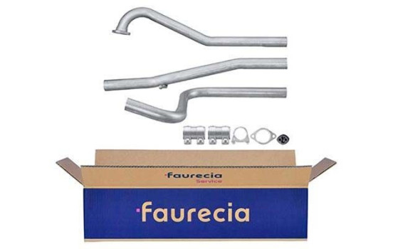 Tuyau d'échappement - Kit Easy2Fit - Set avec pièces de montage