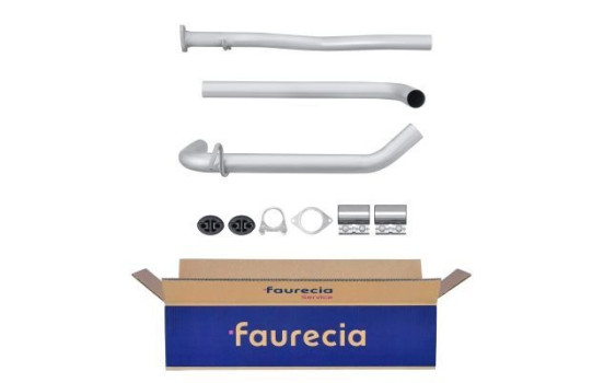 Tuyau d'échappement - Kit Easy2Fit - Set avec pièces de montage