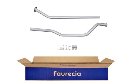 Tuyau d'échappement - Kit Easy2Fit - Set avec pièces de montage