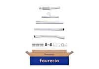 Tuyau d'échappement - Kit Easy2Fit - Set avec pièces de montage
