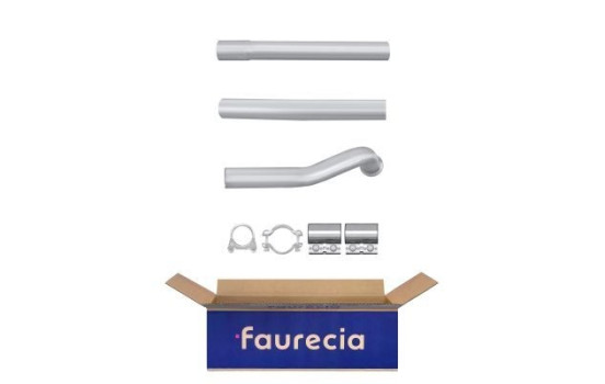 Tuyau d'échappement - Kit Easy2Fit - Set avec pièces de montage