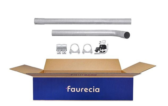 Tuyau d'échappement - Kit Easy2Fit - Set avec pièces de montage