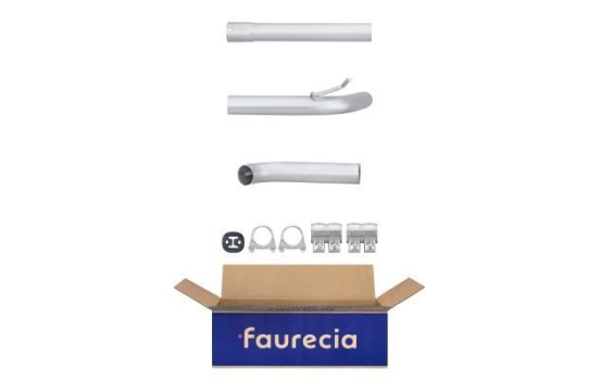 Tuyau d'échappement - Kit Easy2Fit - Set avec pièces de montage