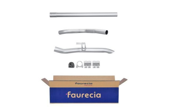 Tuyau d'échappement - Kit Easy2Fit - Set avec pièces de montage