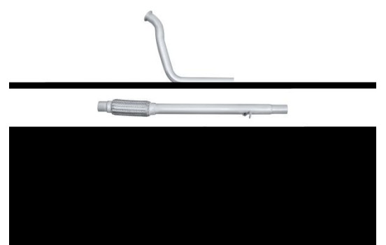 Tuyau d'échappement - Kit Easy2Fit - Set avec pièces de montage