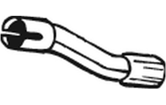 Tuyau d'échappement 328-303 Bosal, Image 2