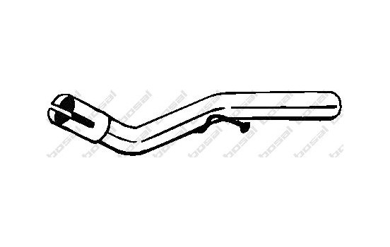 Tuyau d'échappement 335-345 Bosal, Image 2