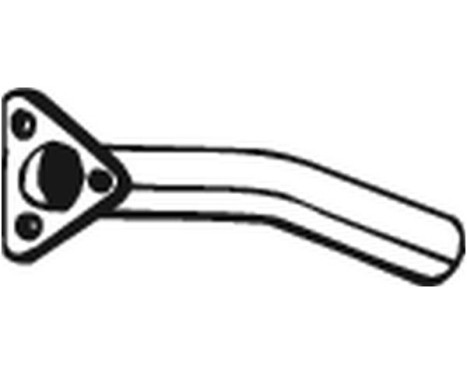 Tuyau d'échappement 339-257 Bosal