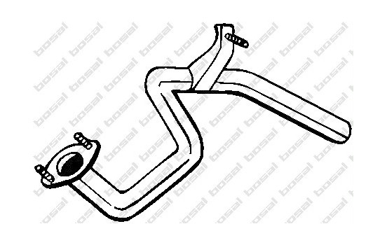 Tuyau d'échappement 351-765 Bosal