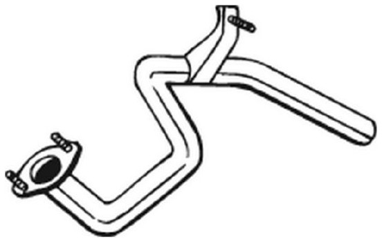 Tuyau d'échappement 351-765 Bosal, Image 2
