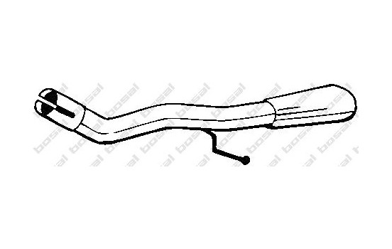 Tuyau d'échappement 386-355 Bosal, Image 2