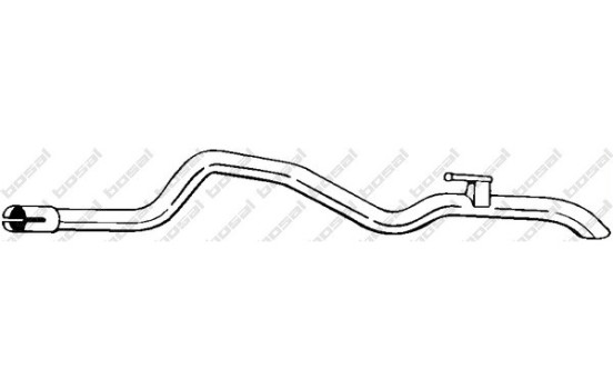 Tuyau d'échappement 451-359 Bosal