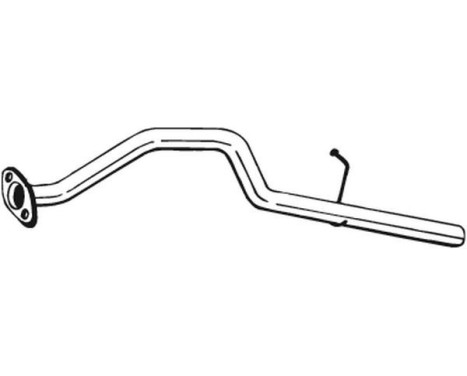 Tuyau d'échappement 452-635 Bosal
